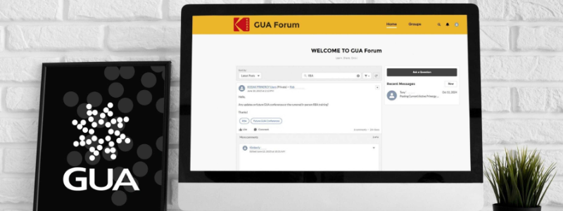 Kodak стартира новa платформа на онлайн форумa GUA за потребителите на Prinergy