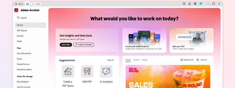 Новото лице на работата с PDF: Adobe Acrobat Studio