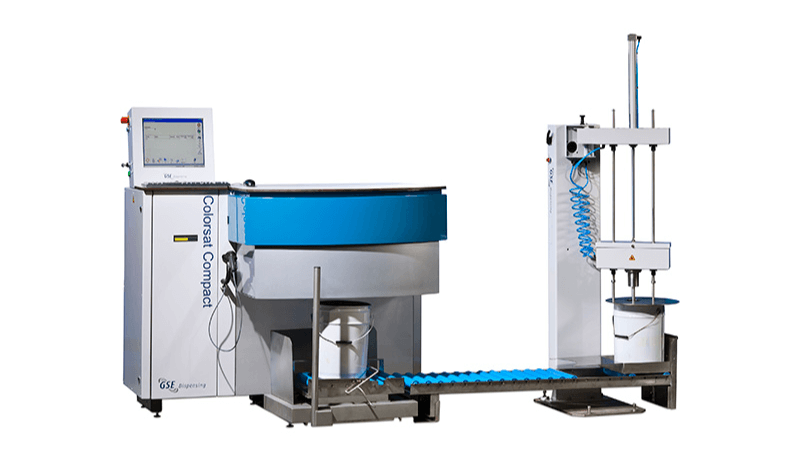 Colorsat Compact - модулна смесителна станция за мастила