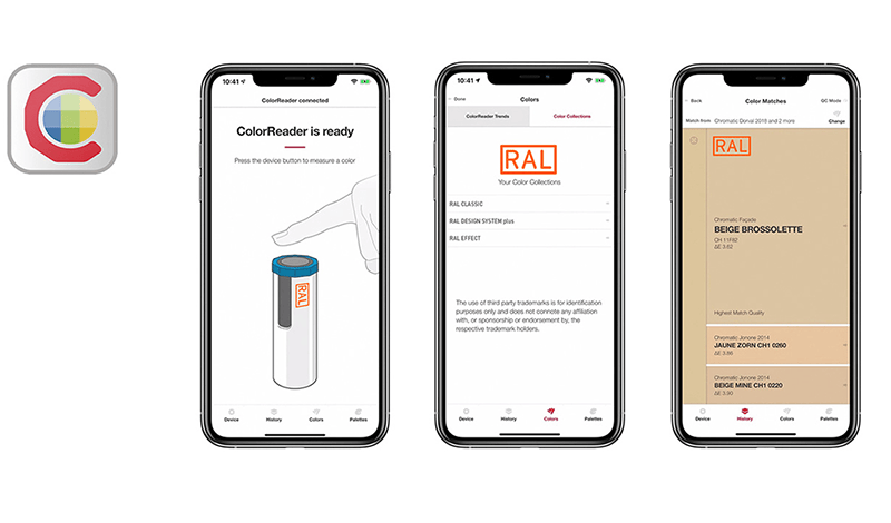 Color Reader - компактен ръчен уред за измерване и разпознаване на цвят