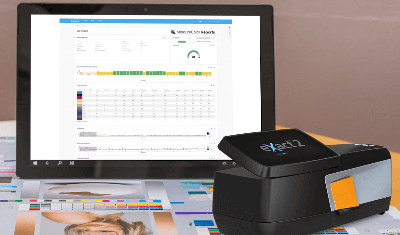 MeasureColor - Софтуер за управление качеството на цвета на печат в реално време 